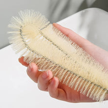 bottle brush with wooden handle