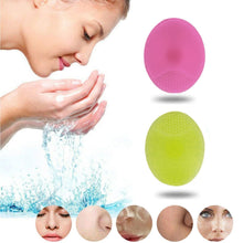 bath facial cleansing brush face scrubber 2 pc set