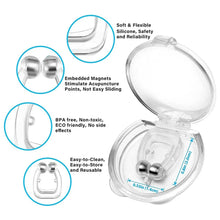 silicone magnetic nose clip