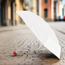 3 fold sun and rain protective solid foldable umbrella