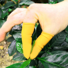 13632 yellow finger protectors caps 5pc