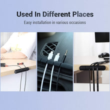 5 slot adhesive cable clip