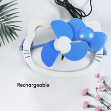 hello kitty usb mini fan