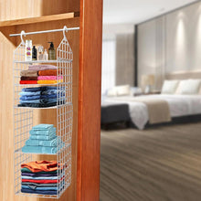 5 layer multipurpose folding clothes storage hanger