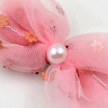 13345 kids hair bow knot clip 1pc
