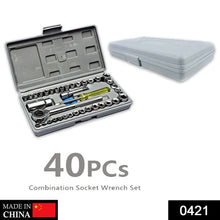 socket combination toolkit 40 pcs