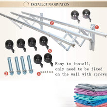 clothes drying racks towel bars