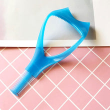 3 in 1 plastic makeup cosmetic eyelash tool lash mascara applicator eyelashes guide eyelashes brush curler comb eye makeup tool female supply 1 pc