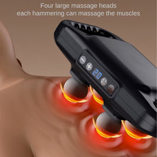 13628 handheld 4 head massage gun