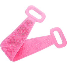 silicone bath body brush scrubber