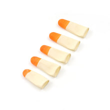 13631 white finger protectors caps 5pc