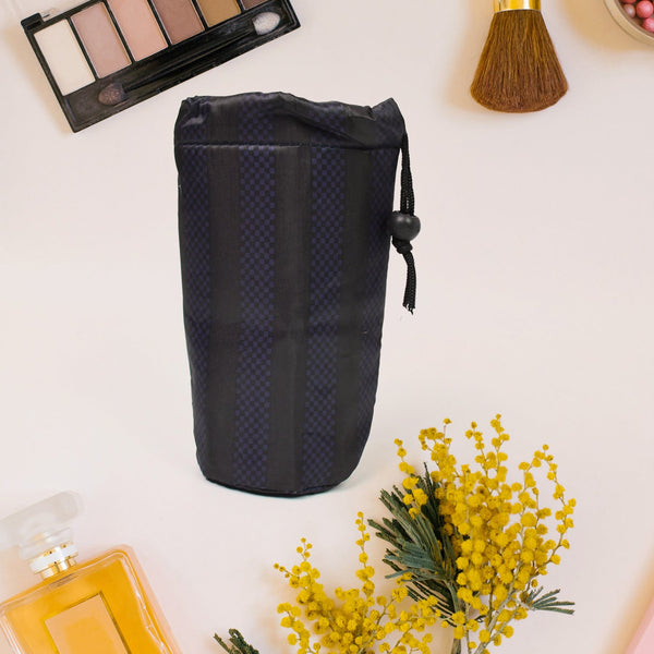 reusable multipurpose washable rope pouch pen pencil stationary case travel 1 pc