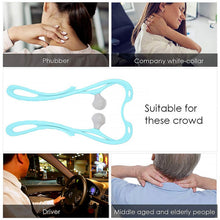 12892 neck shoulder massager 33 18 cm portable relieving the back for men relieving the waist women 1 pc
