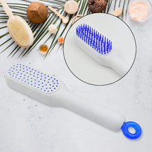 12947 self cleaning hairbrush self cleaning anti static detangling massage comb one pull clean scalable rotate lifting self cleaning hairbrush hair styling tools