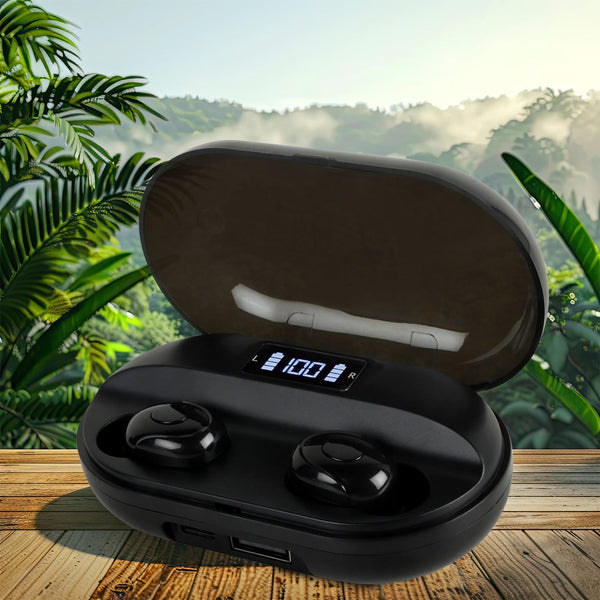 tws dual pairing earbuds mic online headset