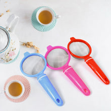 10235 plastic tea strainer 12pc set