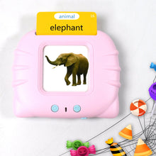 learning machine toy with cards