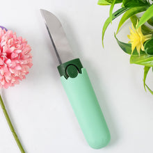10052 multifunctional peeler two in one fruit knife fruit and vegetable cutting knife sawtooth peeler apple carrot potato fruit slice antiskid