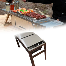 10057 ss foldable barbecue grill