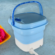 12679 portable washing machine mini folding washer and dryer combo for underwear socks baby clothes travel camping rv dorm apartment