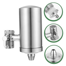 stainless steel faucet mount water filter 1
