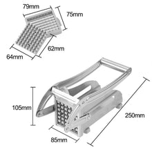 french fries chips cutter machine
