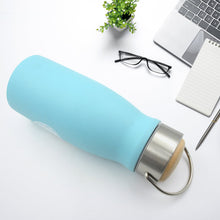 stainless steel water bottle with handle