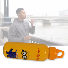 glass water bottle