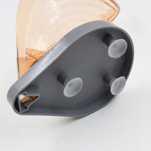 plastic leaf shape soap box soap holder 1 pc with color box