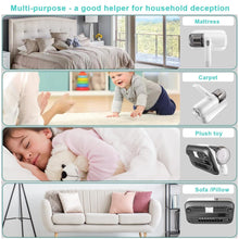 0227 powerful suction portable handheld vacuum cleaner low noise vacuum cleaner for bed cordless vacuum cleaner for car seat crevices pillows mattresses sofas wireless anti dust and mite cleaner
