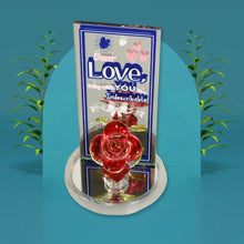 romantic rose gift showpiece for valentine day