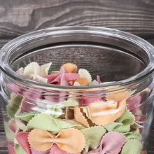 transparent kitchen plastic container jar set 2 pcs set 1100 ml approx