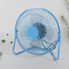 17531 usb table desk personal metal electronic fan compatible with computers laptops student dormitory suitable for office school use 1 pc