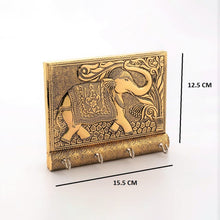 9607 wooden 4 hook key holder 1pc