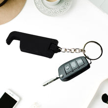 2 in 1 plastic keychain mobile stand 1pc