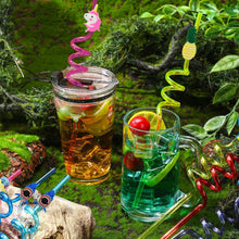 childrens plastic straws reusable plastic straws 12 pcs set mix design