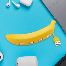 banana shape 4 port usb hub usb splitter