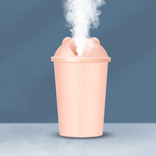 bear shape usb humidifiers cup 1 pc multicolor light