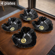 ceramic tea cup mug set leaf shaped bowl 8pcs