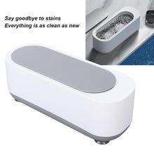 ultrasonic jewllery cleaner ultrasonic cleaning machine portable jewellery cleaning mchine for jewellery ring silver retainer glasses watches coins high frequency vibration machine battery not included