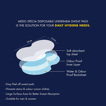 0978 underarms sweat pads 10pc