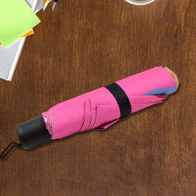 3 fold sun and rain umbrella manual open