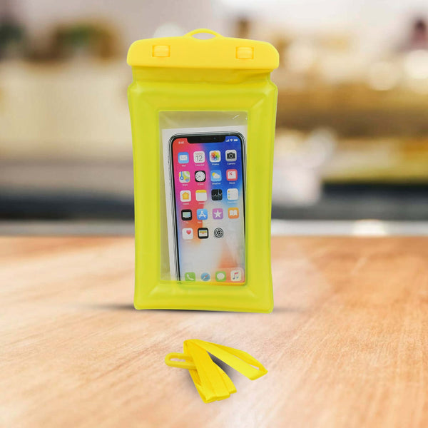 waterproof mobile pouch zip lock underwater phone case