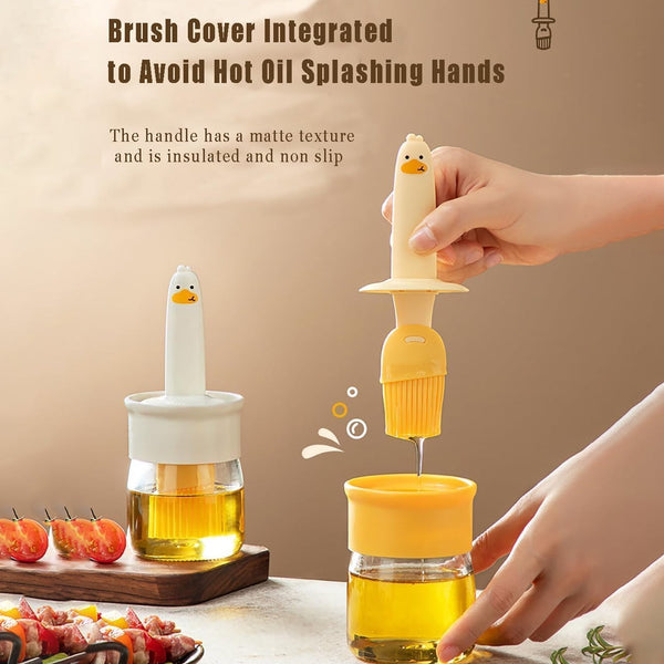 10107 2in1 oil dispenser bottle n brush