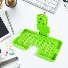 12872 multi purpose wall holder stand for charging mobile just fit in socket and hang mix color 1 pc