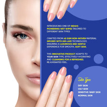 refreshing wet wipes for face facial cleansing refreshing skin hydration soothing for skin ph balance