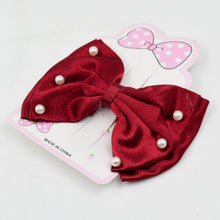 3277 bow tie hair clip 1pc