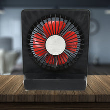 portable 1 step speed desk fan for office school home use