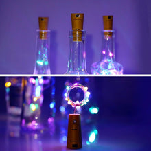 wine bottle cork string light led
