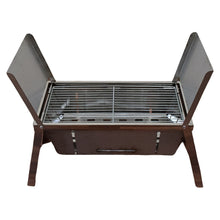 10057 ss foldable barbecue grill